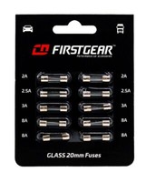 Firstgear Sicherungen Glas 20Mm Ersatzsicherungen 10St. Blister