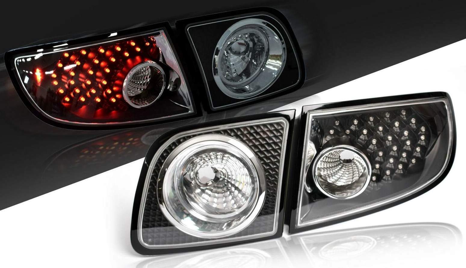 Fit MAZDA 3 sedan only 0306 07 08 09 Black LED Tail lights 4PC LED eBay