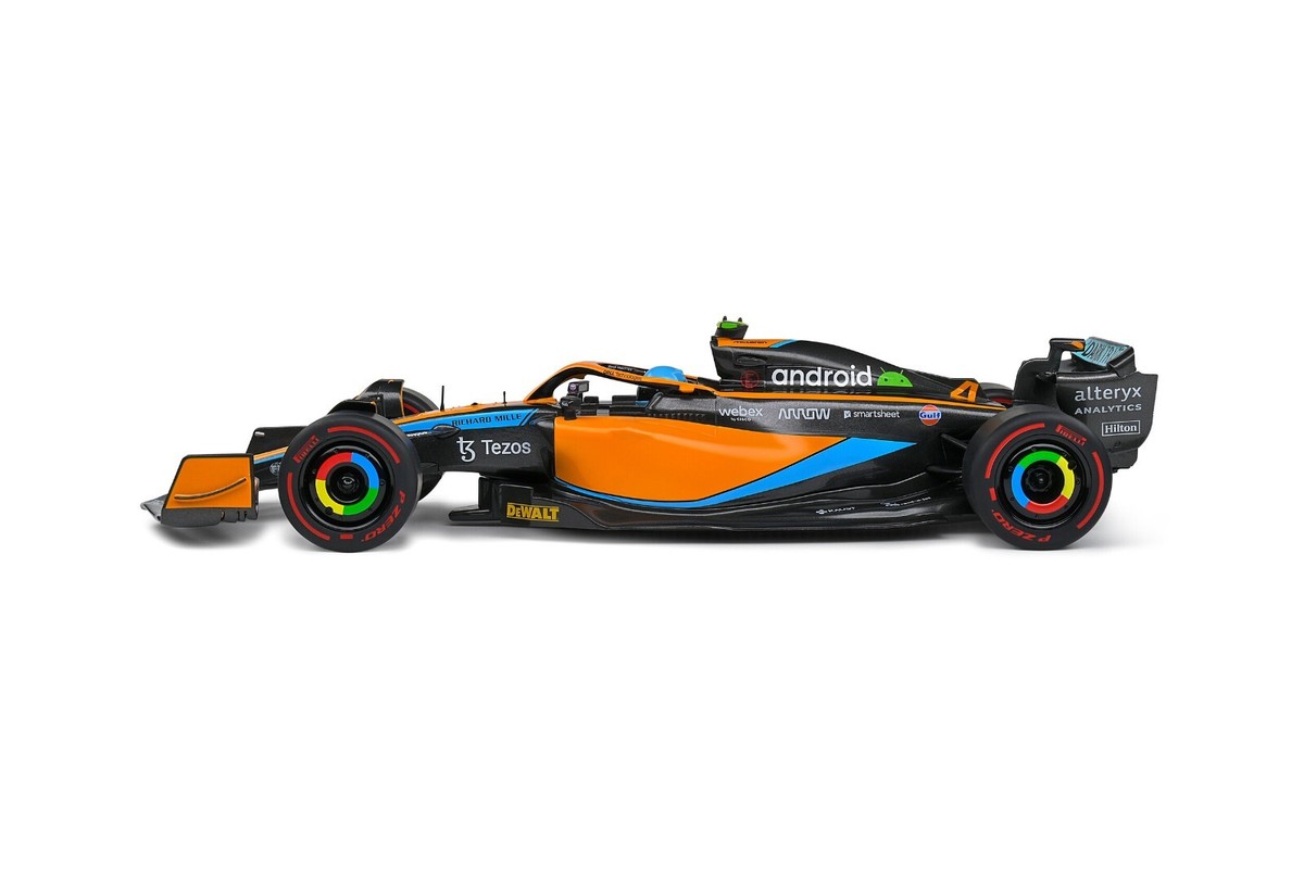 2022 McLAREN MCL36 F1 RACE CAR EMILIA ROMAGNA LANDO NORRIS 1:18