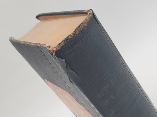 1922, RARE Appletons' New Dictionary, Span-Eng And Eng-Span By Arturo Cuyas - Picture 6 of 11
