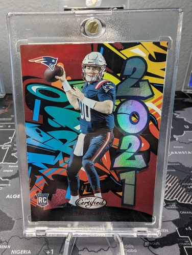2021 Certified Mac Jones Graffiti Refractor Rookie /99