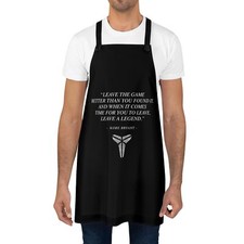 Kobe Bryant Statue Tribute Apron