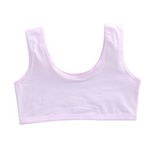 4pcs Girls Training Bras Kids Soft Underwear Girls Bras Top for Teen 9-16 Years - Picture 2 of 11