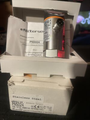 #ad #ad New in Box Efector PN5024 Pressure Sensor $161.50