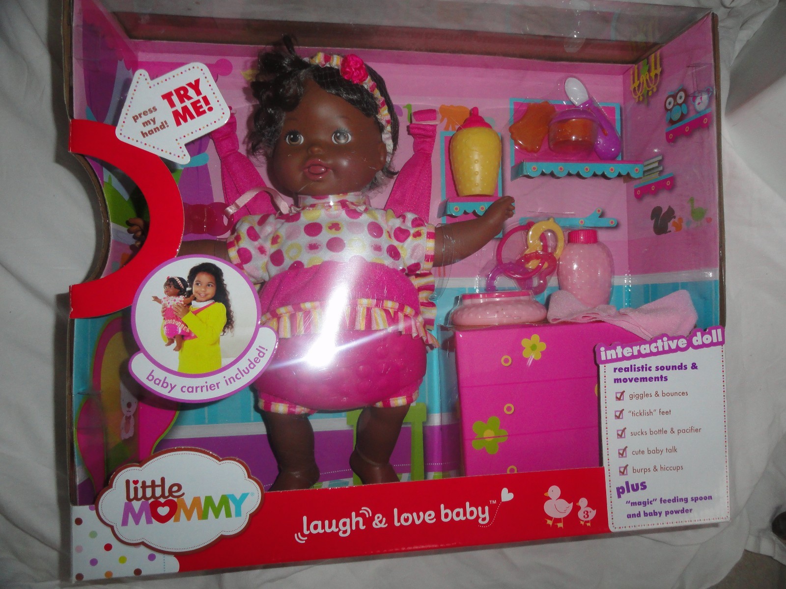 little mommy laugh and love baby doll