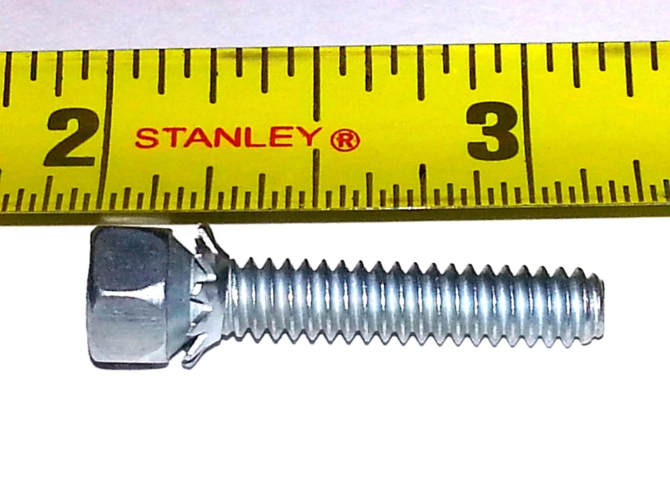 Buje de montaje de motor limpiaparabrisas GM ojal de goma con cabeza correcta B&H sello tornillo A Foto 3 de 4