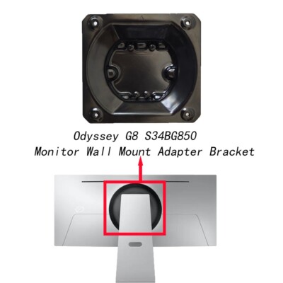 S34BG850 Wall Mount Adapter Bracket LS34BG850SNXZA G8 G85SB BN61-19183A Monitor
