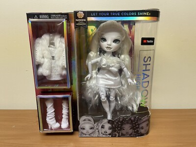 Rainbow High Shadow High Natasha Zima Series 1 Fashion Doll Greyscale 11  Sealed
