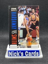 1994-95 SkyBox Premium #186 Anfernee Hardaway / Steve Smith DD Magic / Heat - C