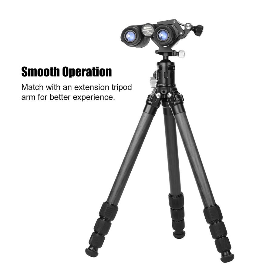 Sunwayfoto Universal Binocular Tripod Adapter Super Clamp with Arca