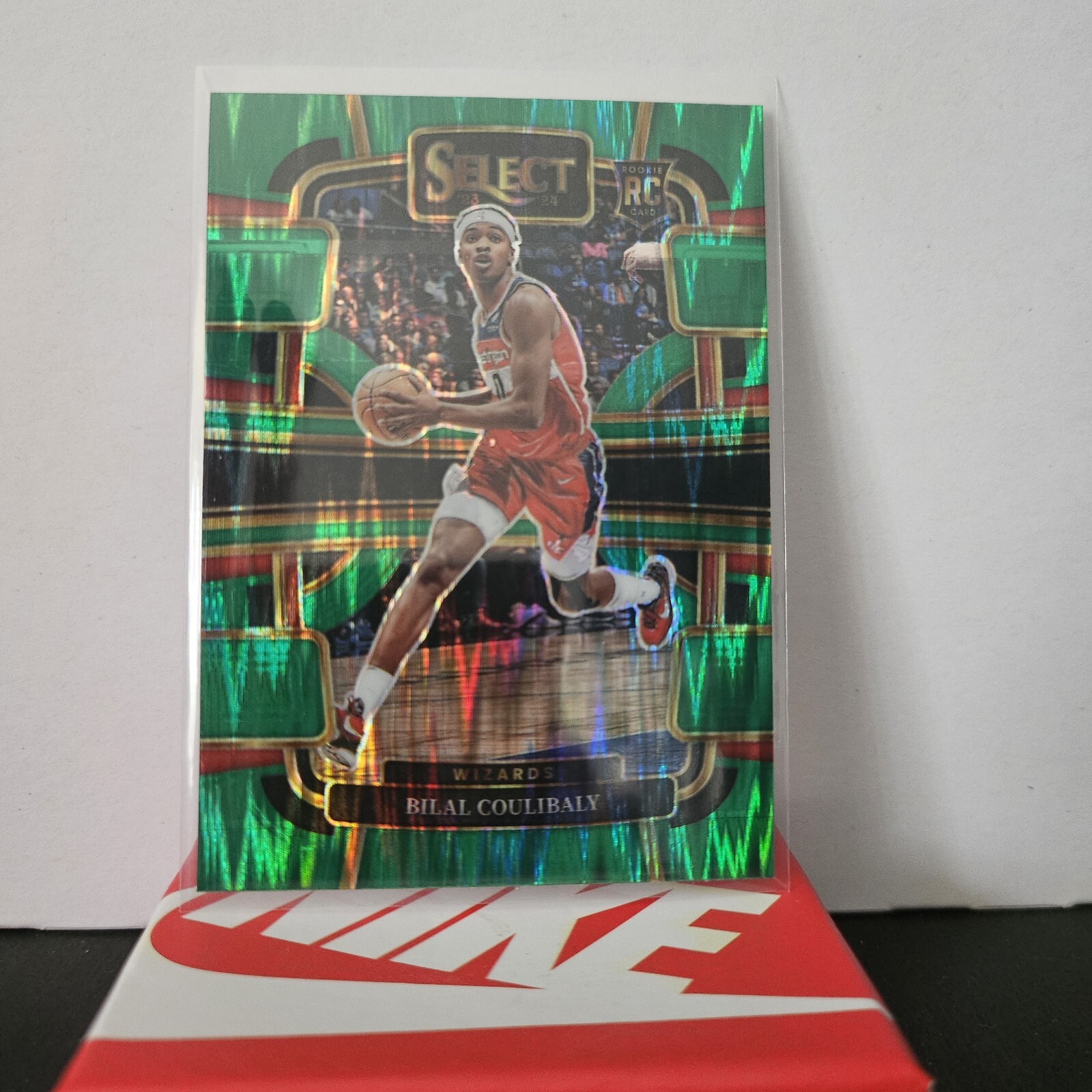 2023-24 Panini Select - Concourse Green Ice Prizm #97 Bilal Coulibaly Rookie