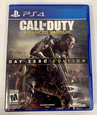 PS4 Call of Duty Advanced Warfare with Day Zero Edition with