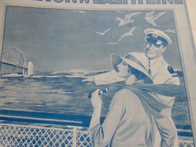 Aberdeen & Commonwealth 1937 AUSTRALIEN Tarife etc sehr guter Zustand 