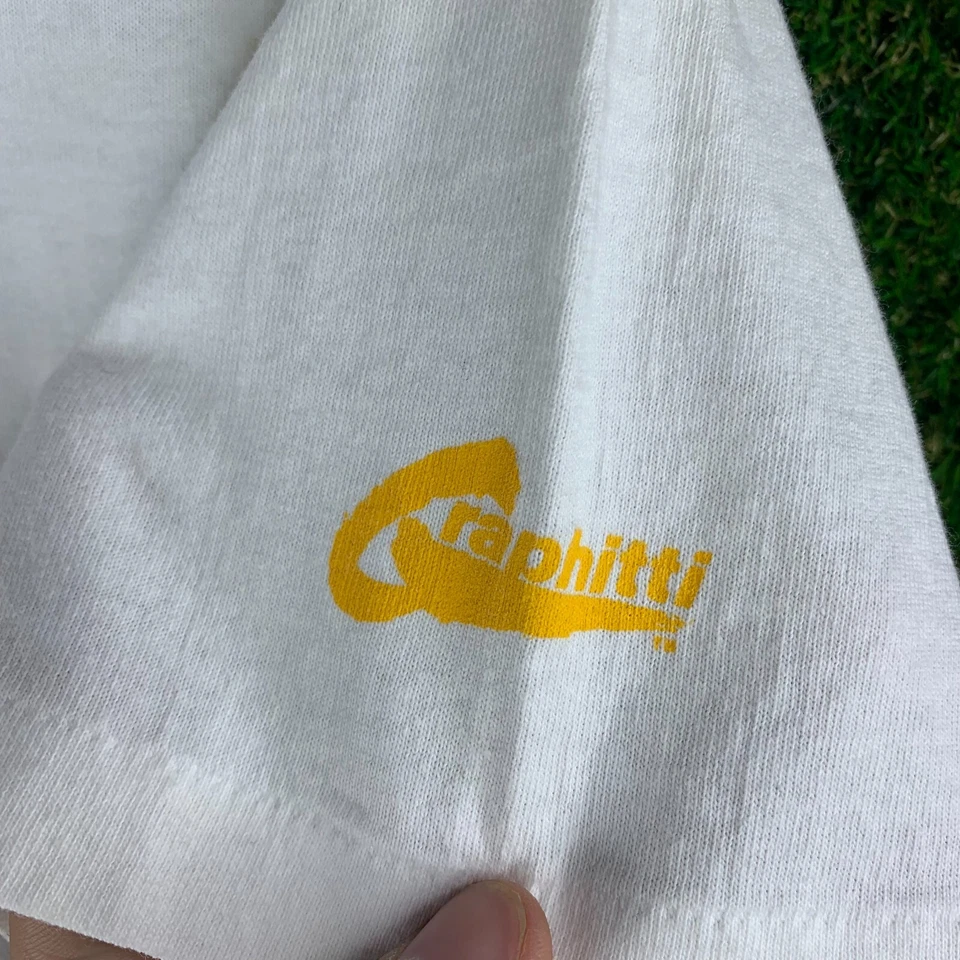 Vintage New Teen Titans T-Shirt Adult Small Graphitti 1998 - Image 3 of 4