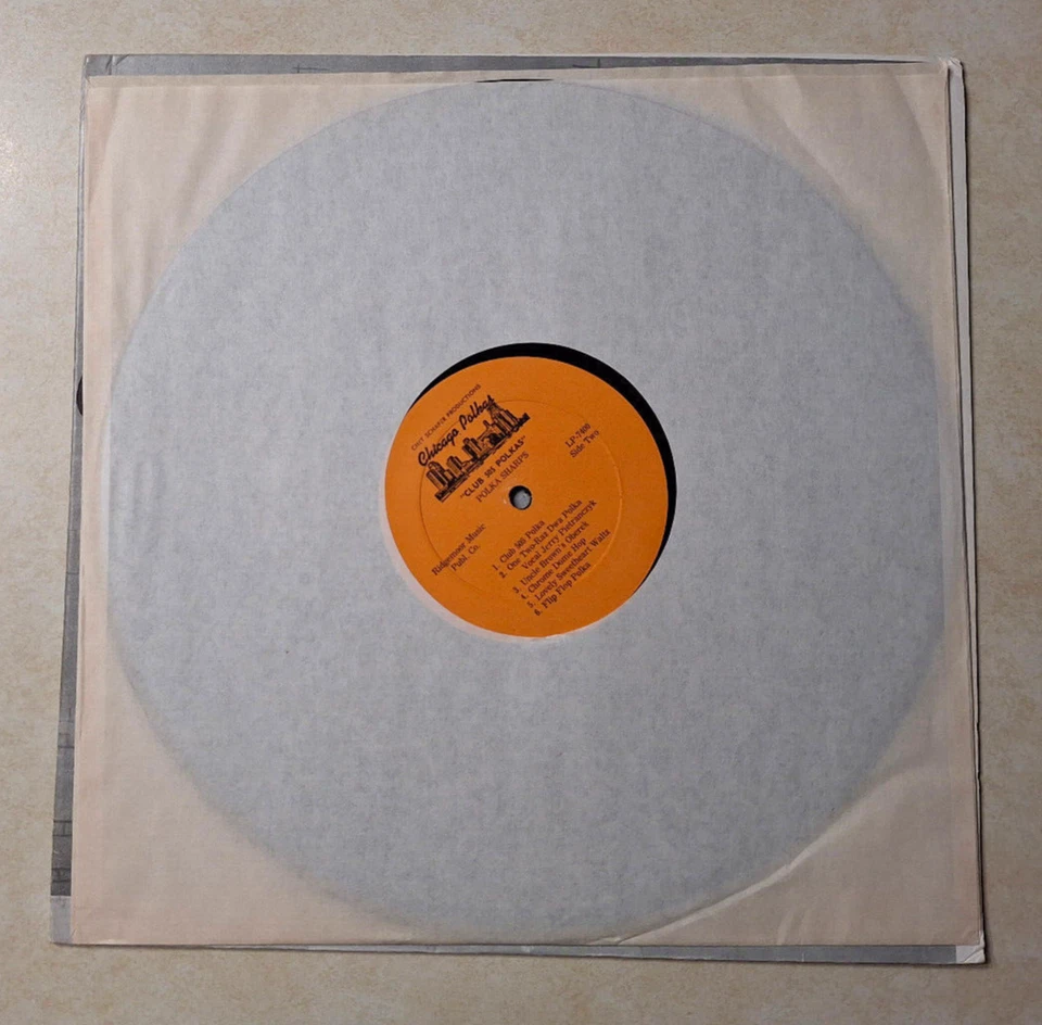 Club 505 Presents the Chicago Sound & the Polka Sharps Vinyl LP 1976 1970s RARE Foto 3 de 4