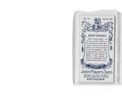 1905 Players Cigarettes Countries and Arms Montenegro #39