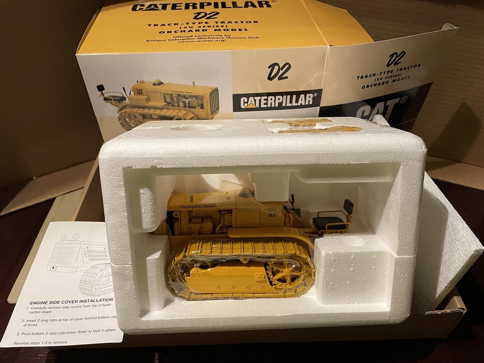 Spec Cast CAT Caterpillar D2 Orchard Model Tractor 5U W/ Tracks 1:16 Scale ACMOC - Image 2 of 4