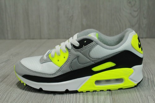 59 Nike Air Max 90 OG 2020 Volt White Gray CD0881-103 Running Shoes Mens 6  6.5 | eBay