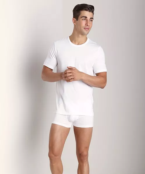 3-pack hugo boss top cotton crew neck t-shirts