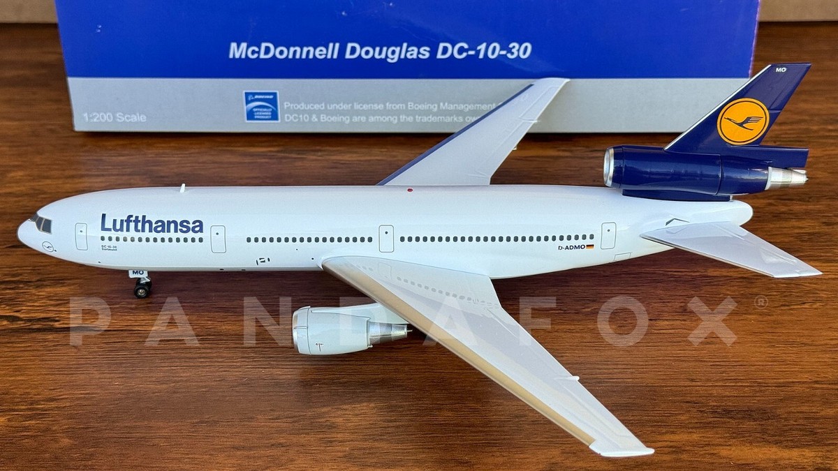 Lufthansa DC-10-30 D-ADMO Aviation BBOX071204 Scale 1:200 RARE | eBay