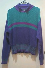 Liz Wear- American Made Vintage Long Sleeve Knit Women's Sweater -size S/M
