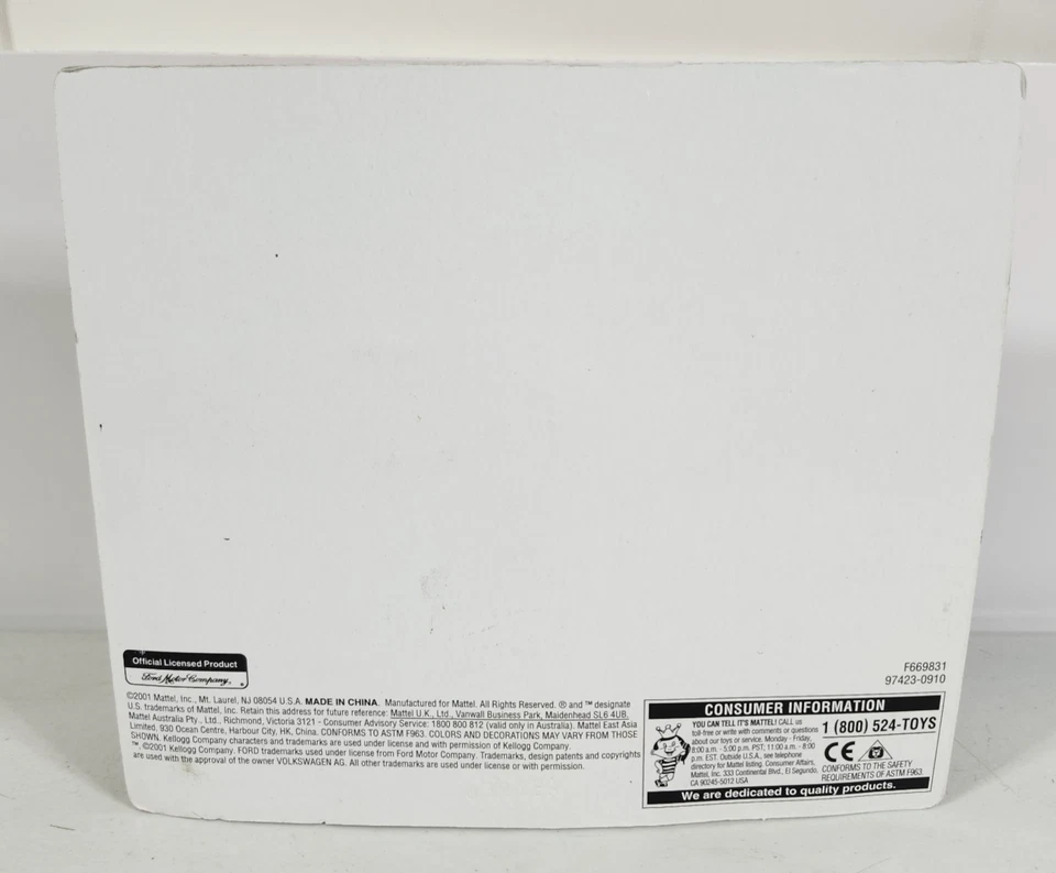 Matchbox 2 Car Pack Froot Loops Ford Focus & VW Concept 1 Toy Vehicles NEW - Image 4 of 4