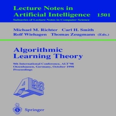 Algorithmic Learning Theory 9th International Conference ALT'98 O