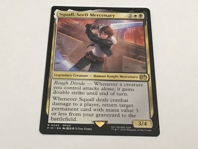 Squall, SeeD Mercenary [FINAL FANTASY] MTG #243 Nice NP