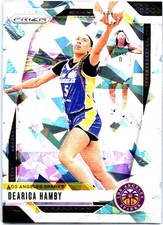 2024 Panini Prizm WNBA #19 Dearica Hamby Ice Prizms