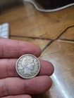 1916 D Barber Head Silver Quarter Mint