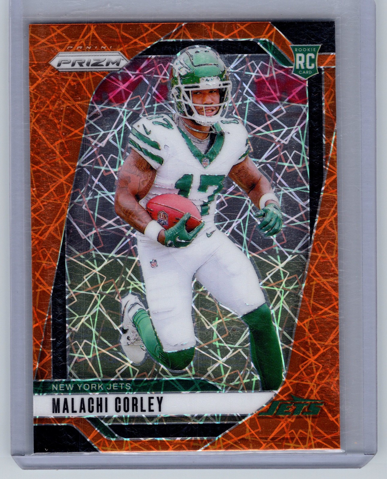 2024 Panini Prizm #369 Malachi Corley Lazer