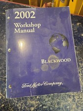 2002 Lincoln Blackwood Pickup Truck Shop Service Repair Manual 5.4L V8 Crew