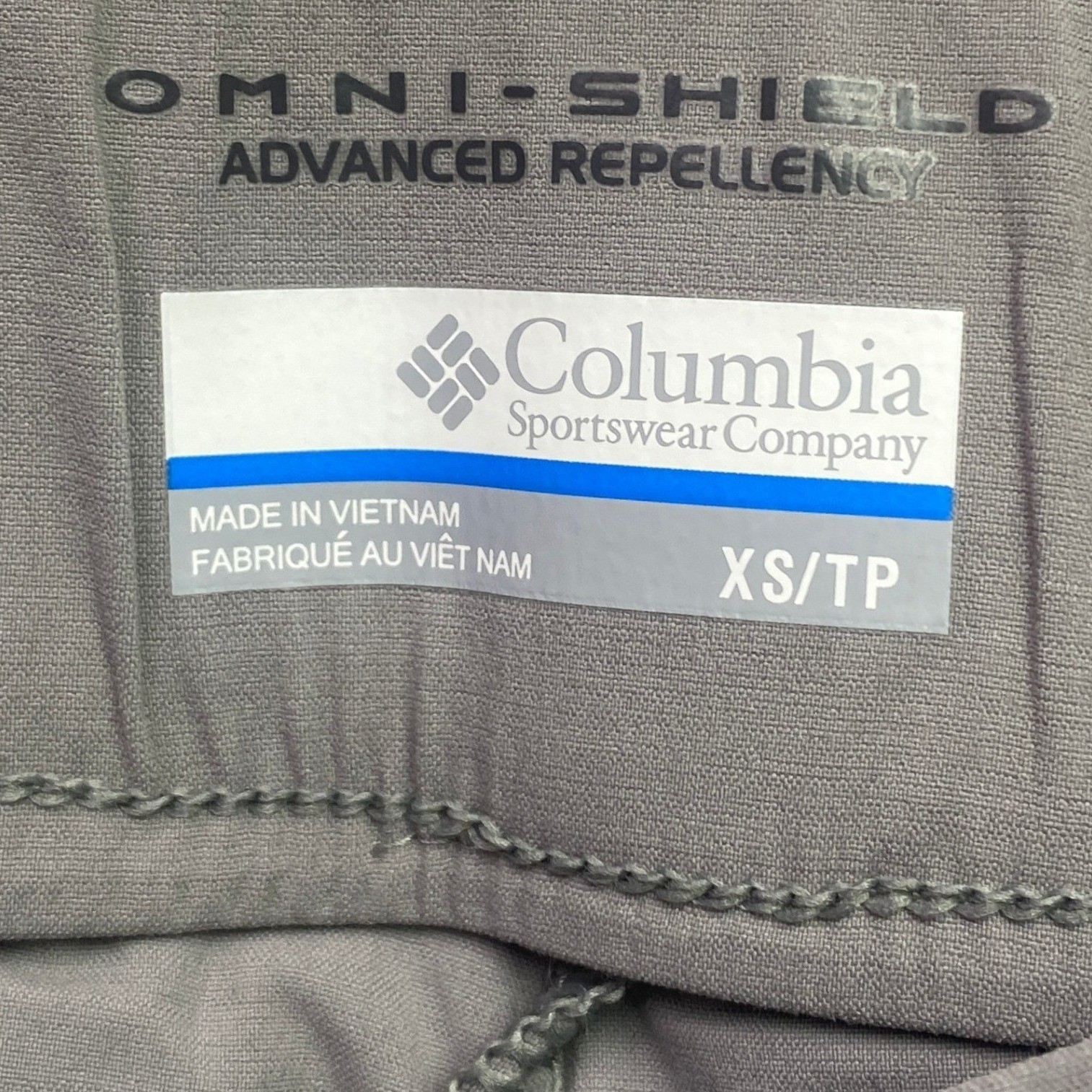 Columbia Pants Women Extra Small Omni-Shield Gray Pull On Hiking Stretch Outdoor thumbnail 4