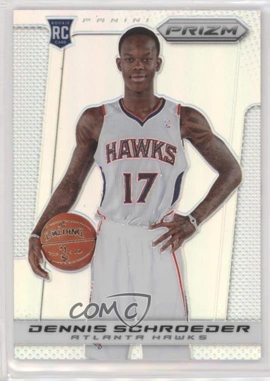 2013-14 Panini Prizm Silver Prizm Dennis Schroder #286 1m7