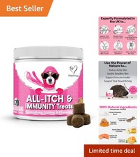 Delicious Salmon Chews for Dogs - Effective Itch Relief & Immune Support - 300g