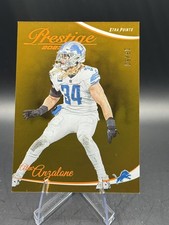 2023 Prestige Xtra Points Orange Alex Anzalone #98 Detroit Lions /50 