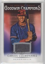 2021 Upper Deck Goodwin Champions Memorabilia Carlos Colmenarez #M-CC 0q3