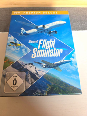 Microsoft Flight Simulator 2020 Premium Deluxe PC   Code unbenutzt   komplett!