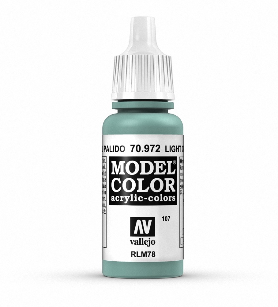 Vallejo Model Color 17ml - Light Green Blue - 70.972
