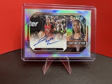 Jordon Canada- 2024 Panini Select WNBA Red “COURTSIDE ACTION” Signatures Prizm