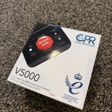 CPR V5000 Call Blocker for Landline Phones - Block Robocalls, Stop Spam Callers