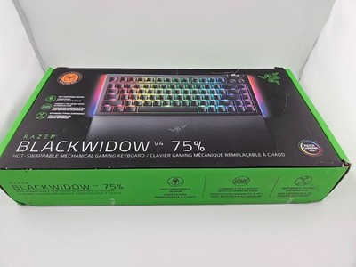 Razer BlackWidow V4 Pro Mechanical Gaming Keyboard - US English, Orange switches