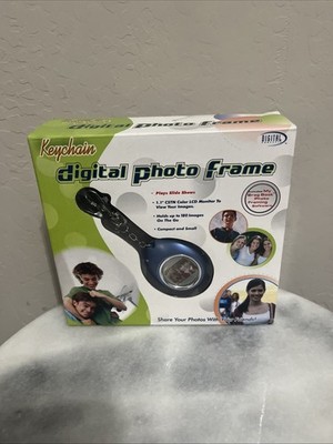 Digital Concepts Keychain Digital Photo Frame 1.1'' Display Holds 180 Images