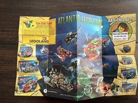 LEGO Atlantis 30042 Mini Sub Polybag Used 2010 Complete Set Retired