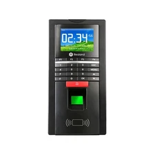 Door Fingerprint Access Controller Color LCD RFID TCP RS485 DC12V Black