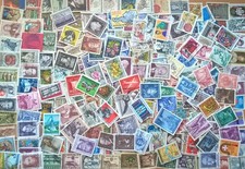 800 timbres oblitérés d'AUTRICHE
