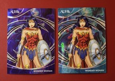 2025 KAKAWOW AURA DC Trading Cards Wonder Woman Aura Foil 10/95 136/145 lot 2