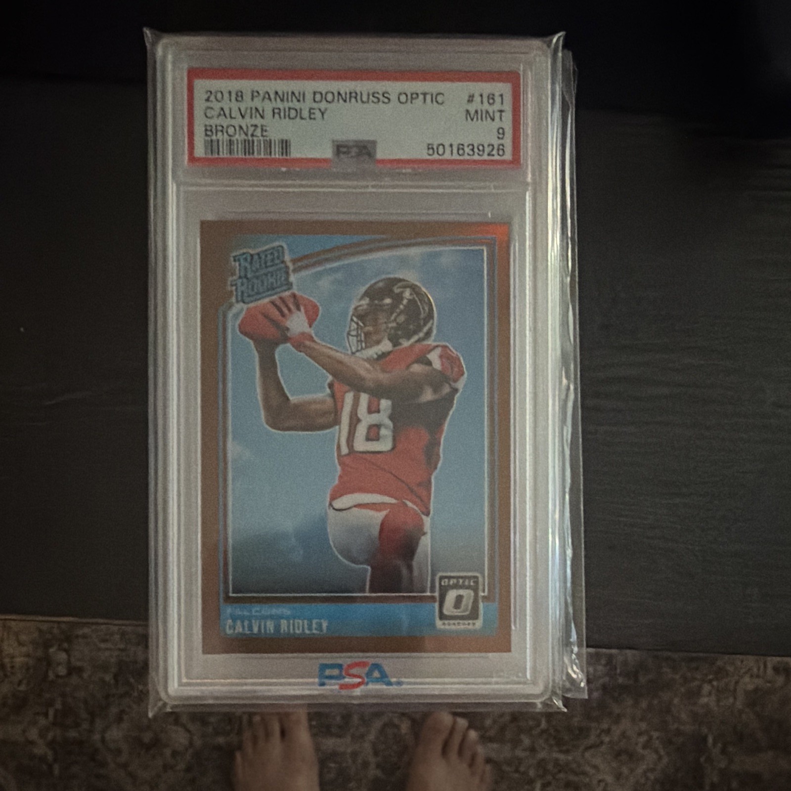 Calvin Ridley Panini Donruss Optic #161 Bronze