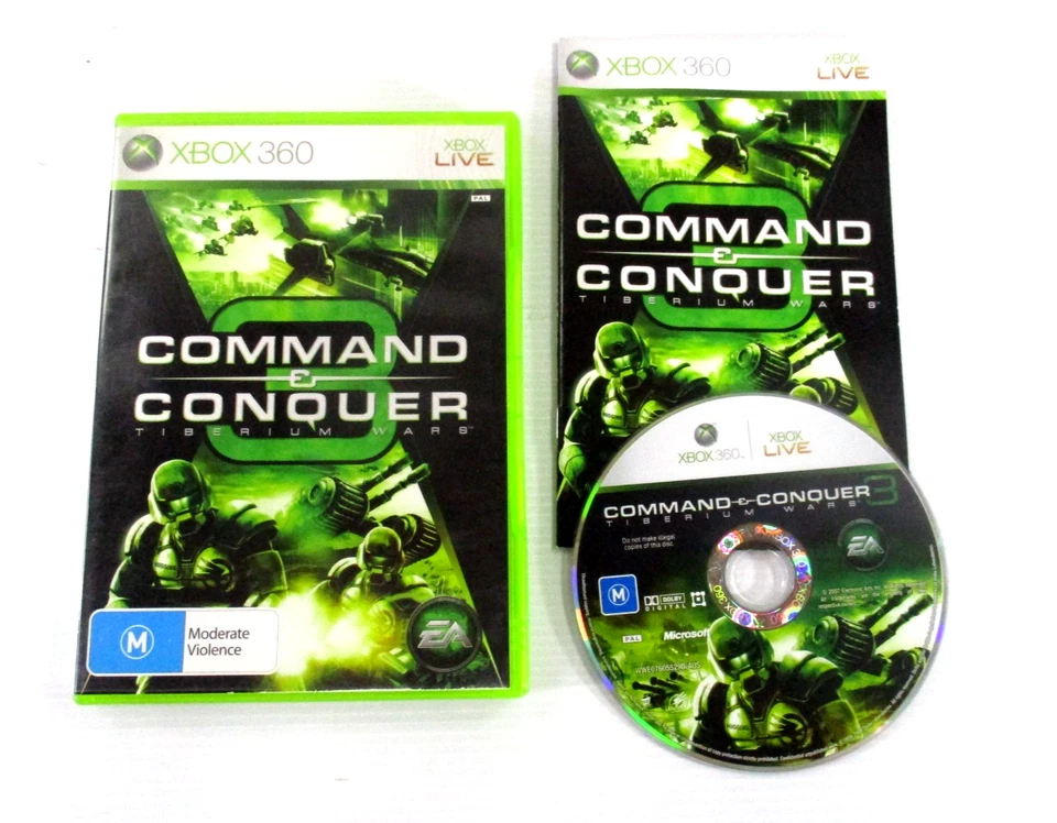 Command & Conquer Tiberium Wars XBOX 360 Game M PAL R4 2007 EA Tested Complete - Image 2 of 4