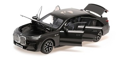 Minichamps 1:18 BMW i7 M70 (G70) GREY METALLIC 2024 Modellauto - 110023700